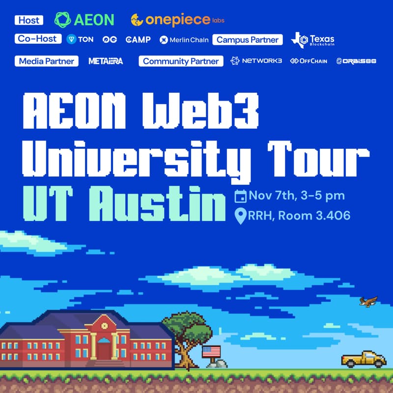 Cover Image for Web3 University Tour @ UT Austin