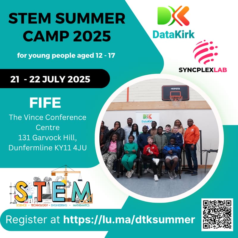 Cover Image for STEM SUMMER CAMP 2025 - FIFE