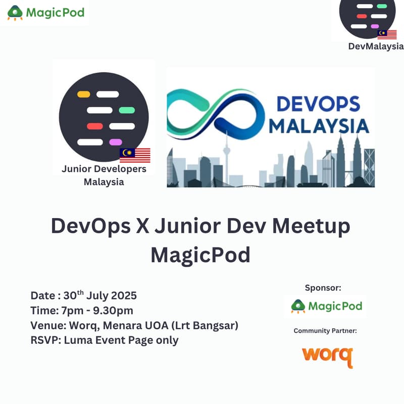 Cover Image for DevOps X JuniorDev Meetup - MagicPod