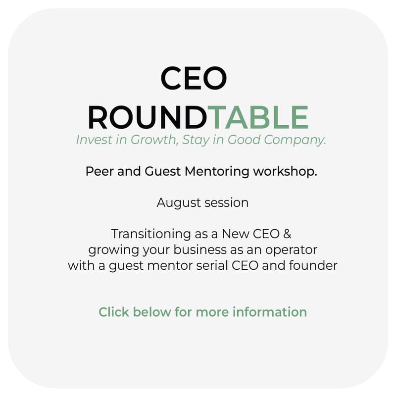 Cover Image for CEO Roundtable: Six Keys to Stepping In and Scaling Up