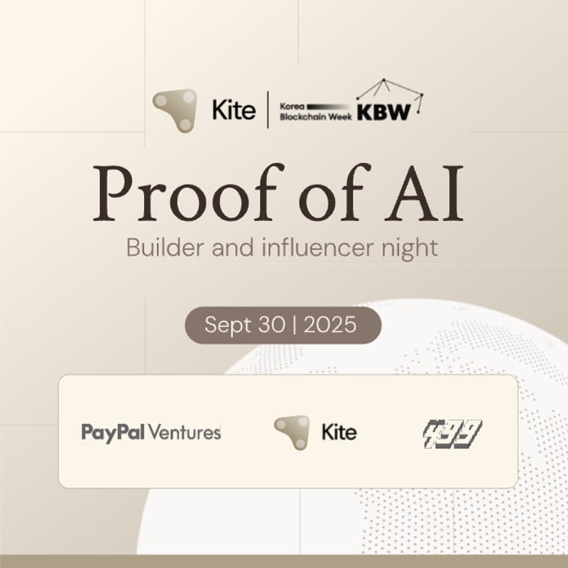 Cover Image for Proof of AI - Builder and Influencer Night @KBW by PayPal Ventures & KITE AI & 499