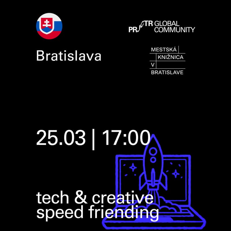 Cover Image for Bratislava. Tech & Creative Speed Friending