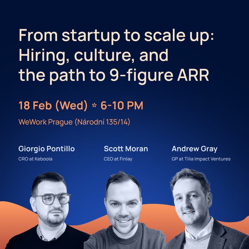 Cover Image for Impact Night — From startup to scale up: Hiring, culture, and the path to 9-figure ARR