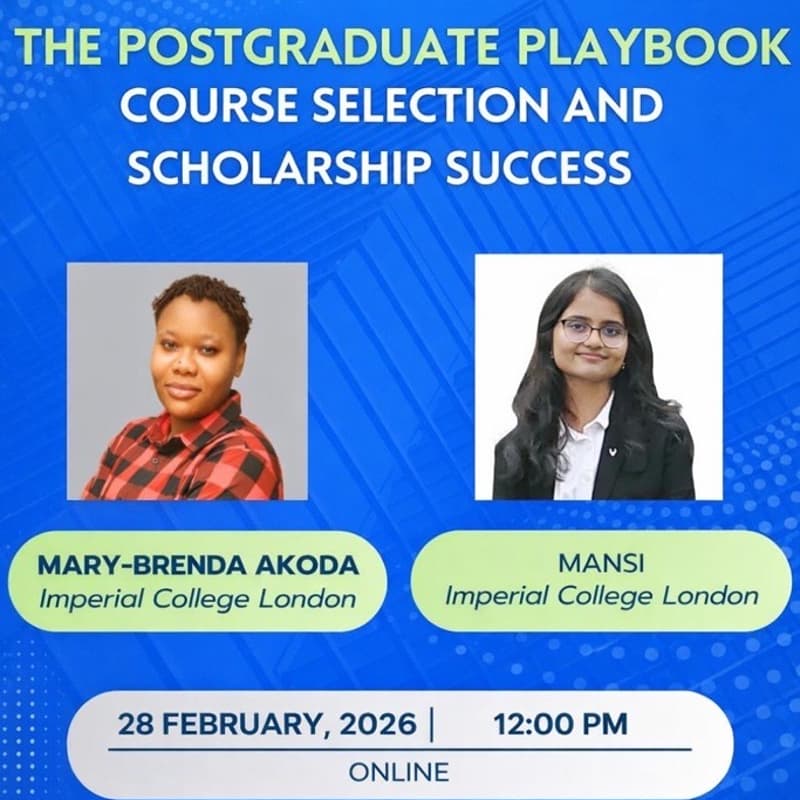 Cover Image for The Postgraduate Playbook: Course Selection and Scholarship Success