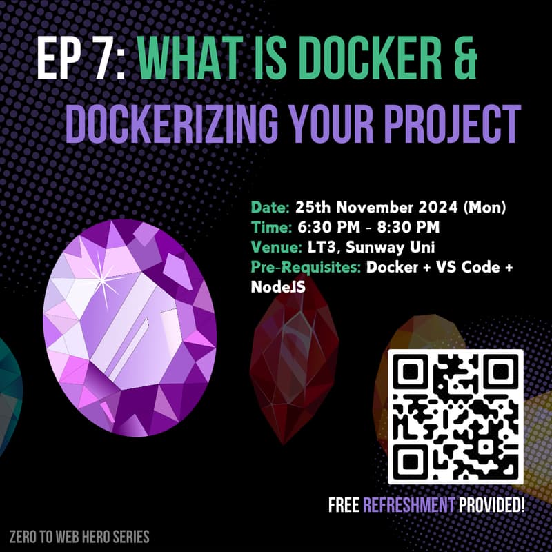 Zero to Web Hero EP 7: What is Docker & Dockerizing Your Project · Luma
