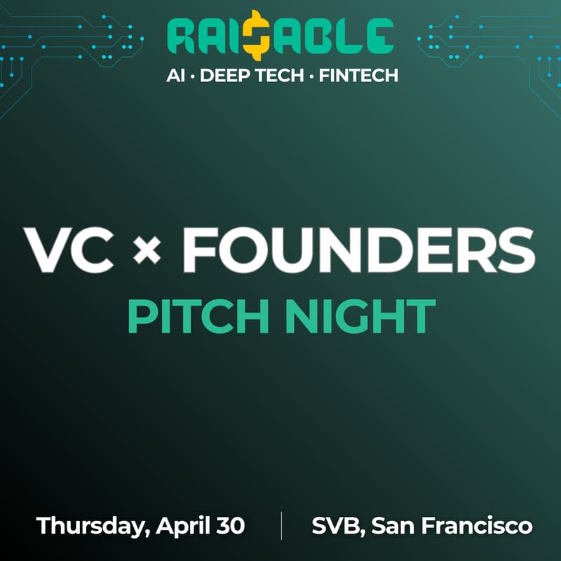 Cover Image for Raisable: Invite-only VC × Founders Pitch Night · SVB