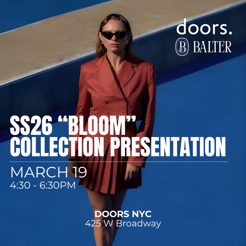 Cover Image for BALTER SS26 “BLOOM” Collection Presentation