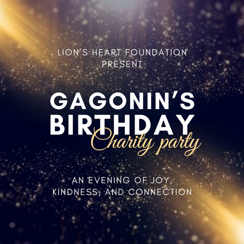 Cover Image for Gagonin's 30th Birthday Charity Party! 🎉