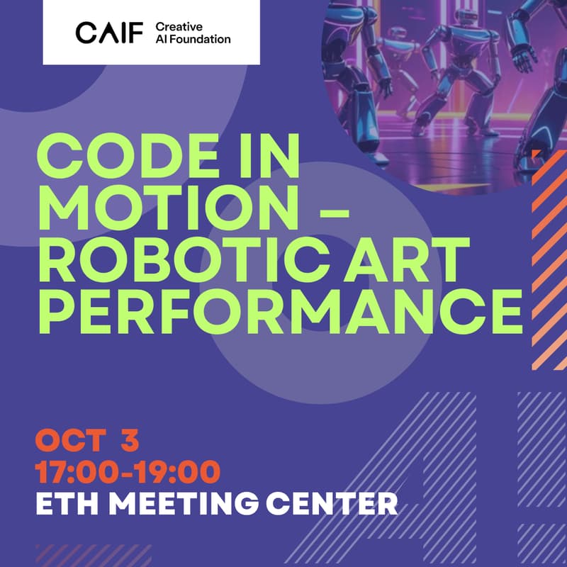 Cover Image for Creative AI Foundation: Code in Motion – Robotic Art Performance