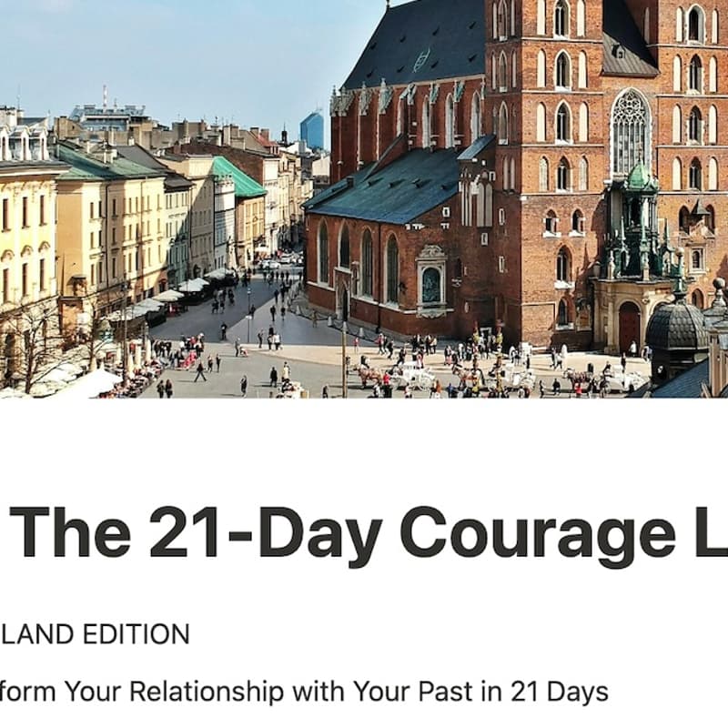Cover Image for 21 Days. 1 Country. Unlimited Baggage (Emotional & Literal).