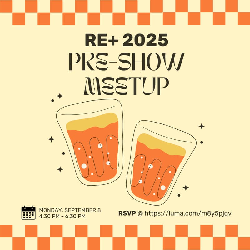 Cover Image for RE+ Pre-show meetup!