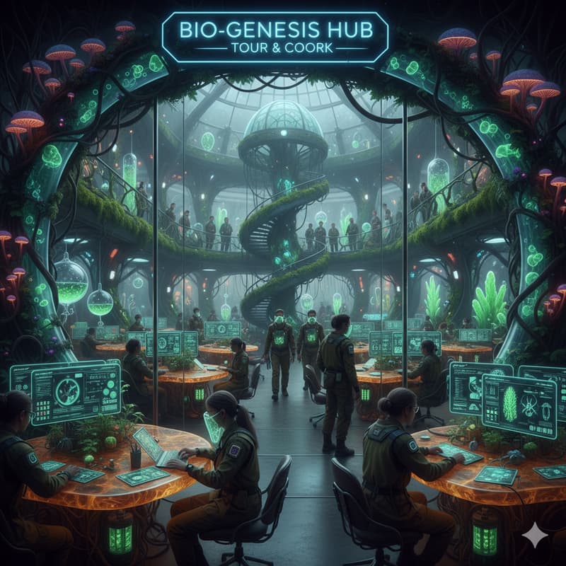 Cover Image for Biopunk Tour + Cowork - Open Registration
