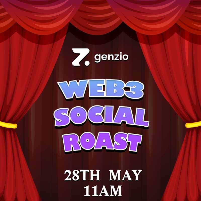 Cover Image for Genzio WEB3 Social Roast: Pro and Con Debate
