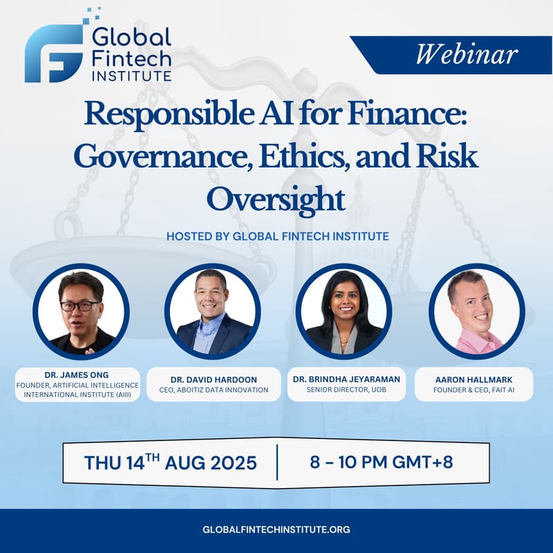 Cover Image for Responsible AI for Finance: Governance, Ethics, and Risk Oversight
