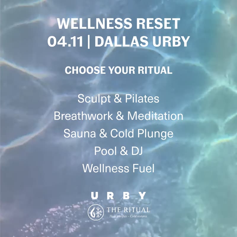 Cover Image for Wellness Reset @ Dallas Urby