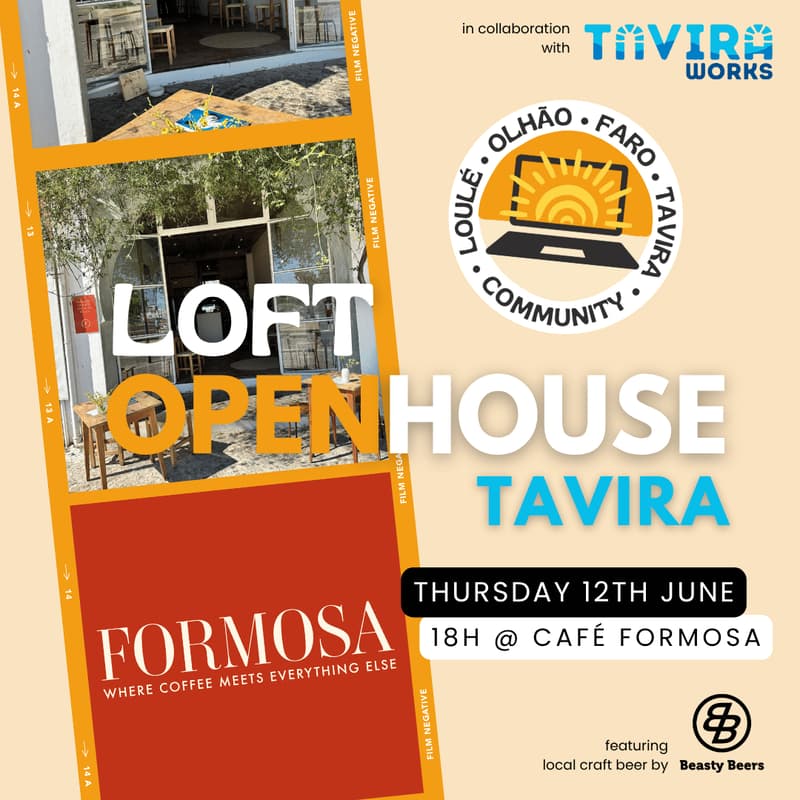 Cover Image for LOFT OpenHouse @ Café Formosa | Tavira