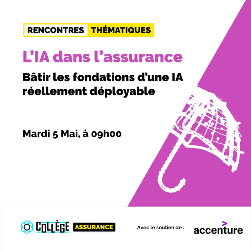 Cover Image for Rencontres thématiques | L'IA dans l'assurance