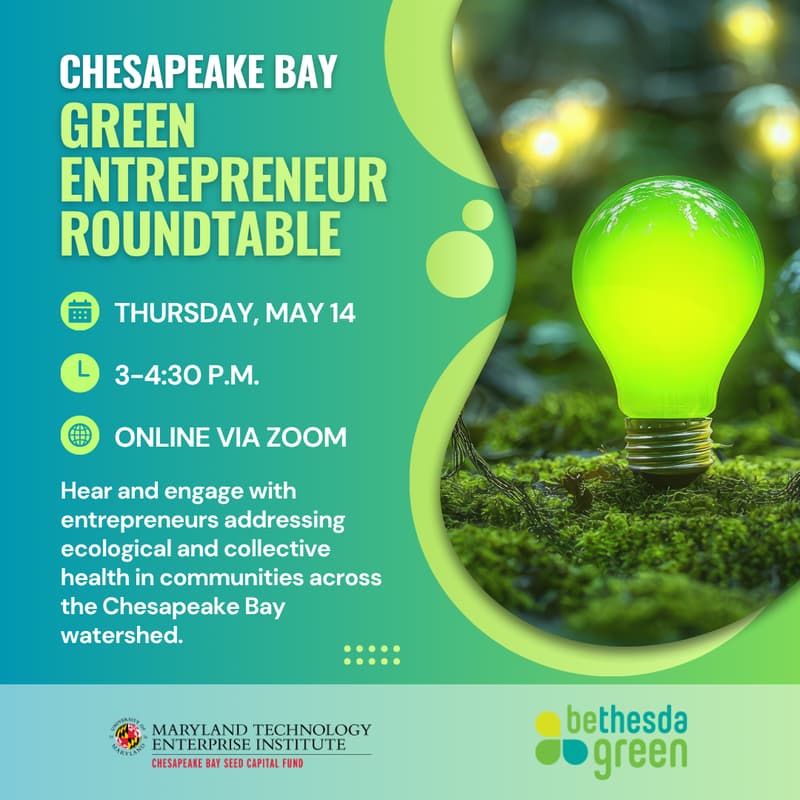 Cover Image for Chesapeake Bay Green Entrepreneur Roundtable: Water