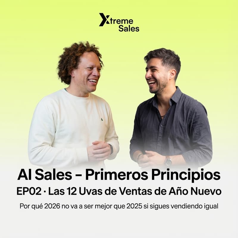 Cover Image for AI Sales - Primeros Principios | EP02 Las 12 Uvas de Ventas de Año Nuevo