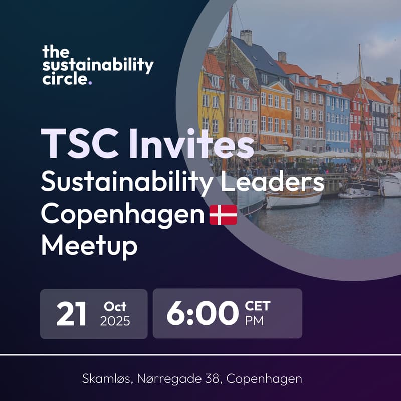 Cover Image for Copenhagen Senior Sustainability Leader Meetup (TSC Event)
