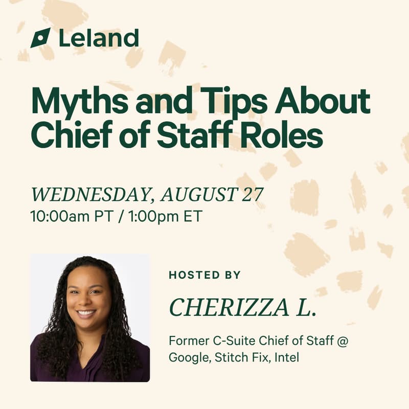 Cover Image for Myths and Tips About Chief of Staff Roles