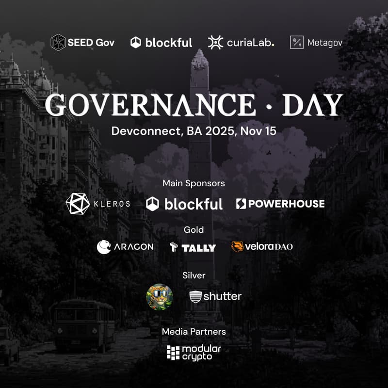 Cover Image for Governance Day Devconnect BA 2025 (Day 1: Main)