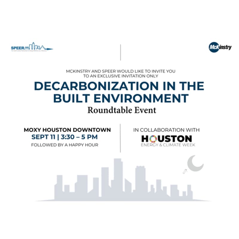Cover Image for (POSTPONED) Decarbonization in the Built Environment - Roundtable (Invitation Only)
