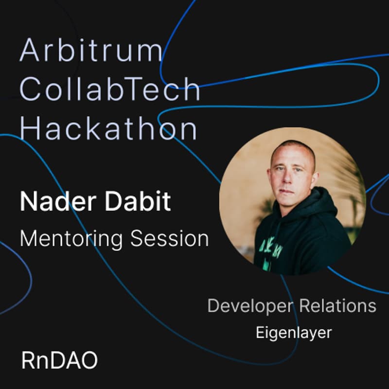 Cover Image for Nader Dabit - Hackathon Mentoring Session