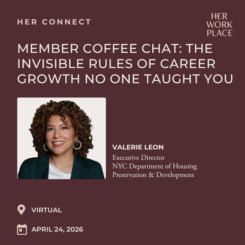 Cover Image for Member Coffee Chat: The Invisible Rules of Career Growth No One Taught You