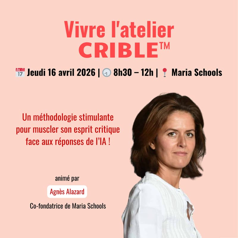Cover Image for Vivre l'atelier "CRIBLE"
