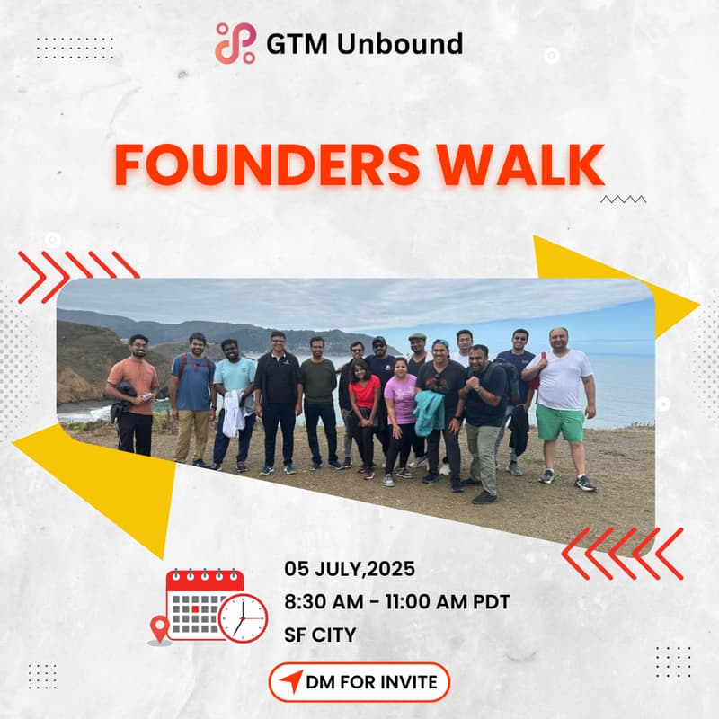 Cover Image for GTM Unbound Founders Walk