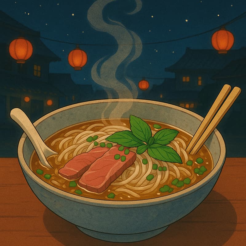 Cover Image for Pho by the Lantern Light