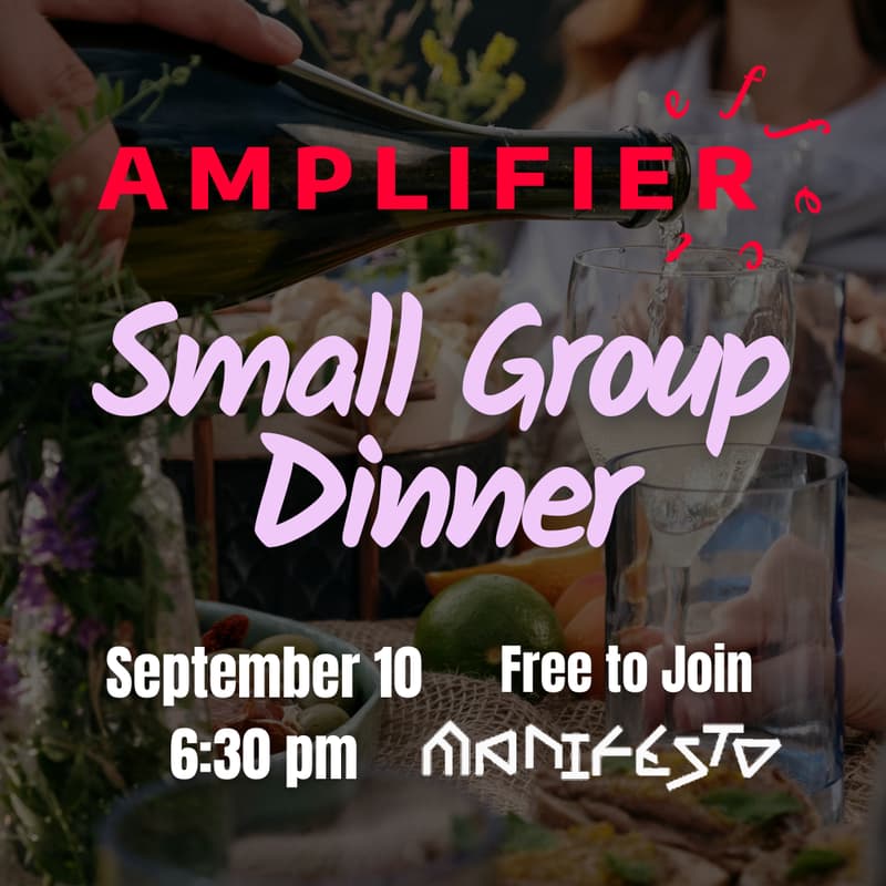 Cover Image for Small Group Dinner @ Manifesto Market