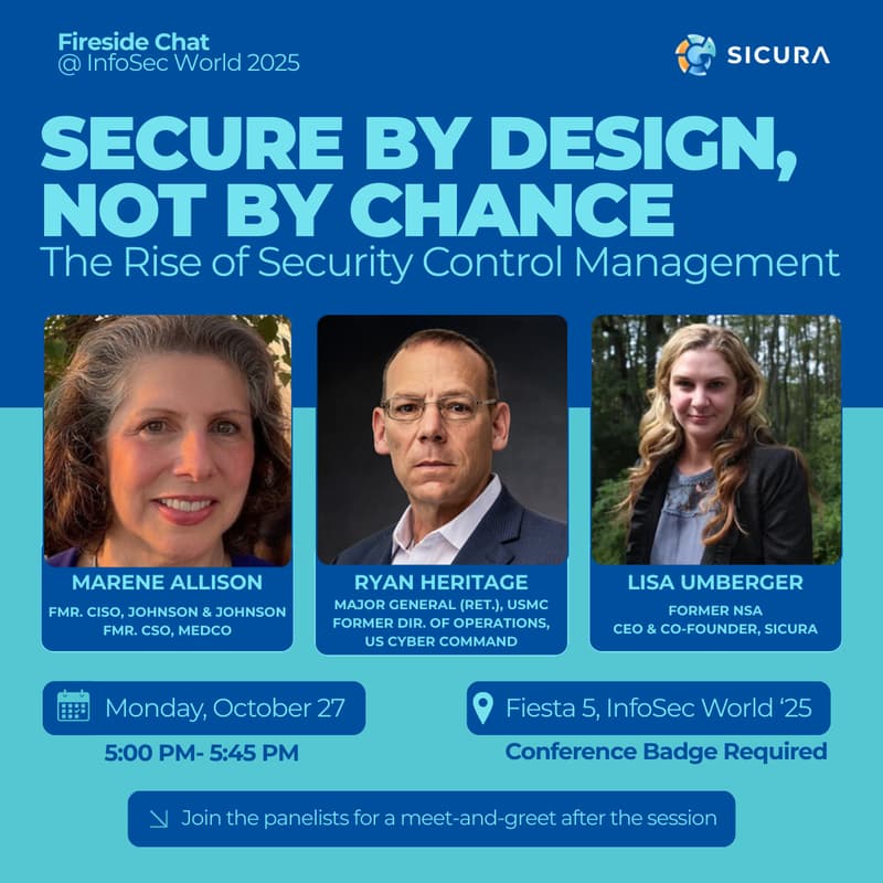 Cover Image for Secure by Design, Not By Chance: The Rise of Security Control Management [InfoSec World 2025]
