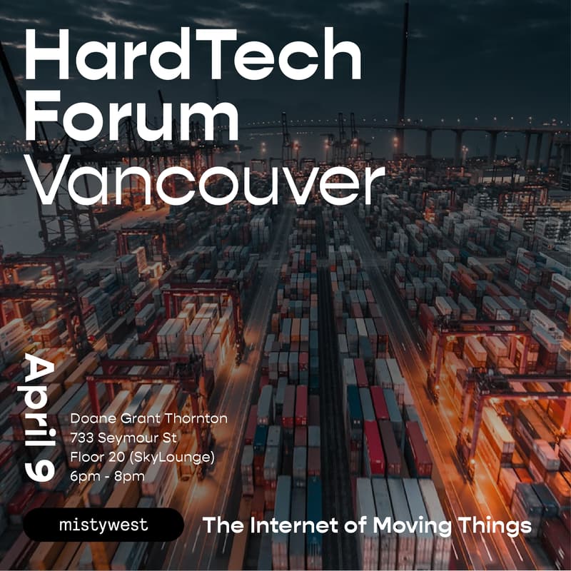 Cover Image for HardTech Forum Vancouver: The Internet of Moving Things