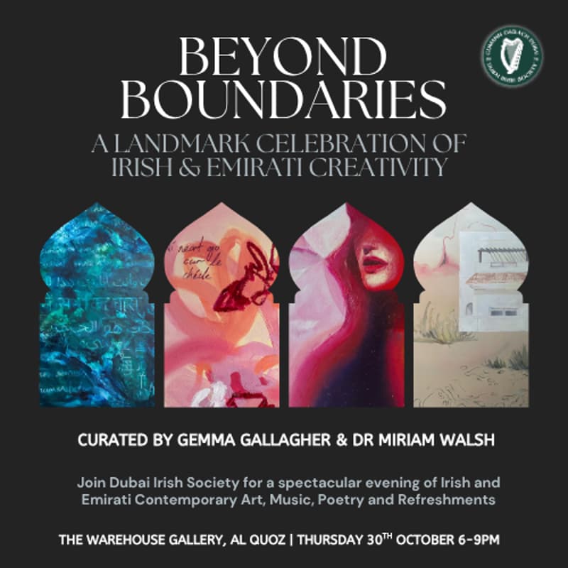 Cover Image for BEYOND BOUNDARIES: A Landmark Celebration of Irish & Emirati Creativity