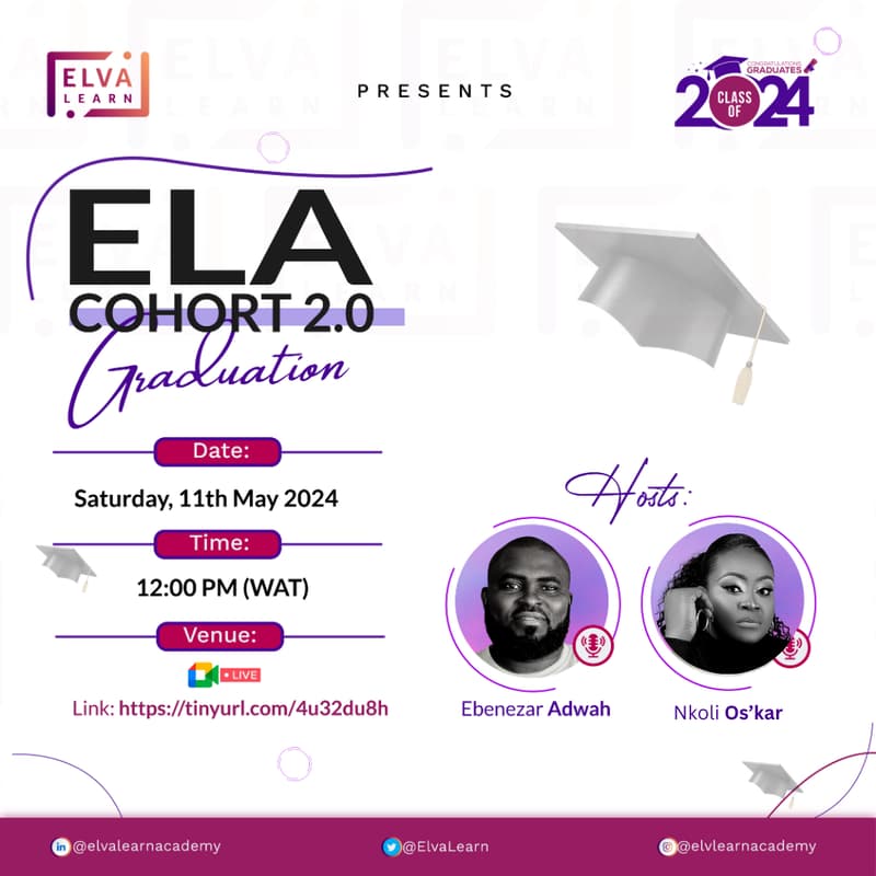 ELA Cohort 2 Graduation · Luma