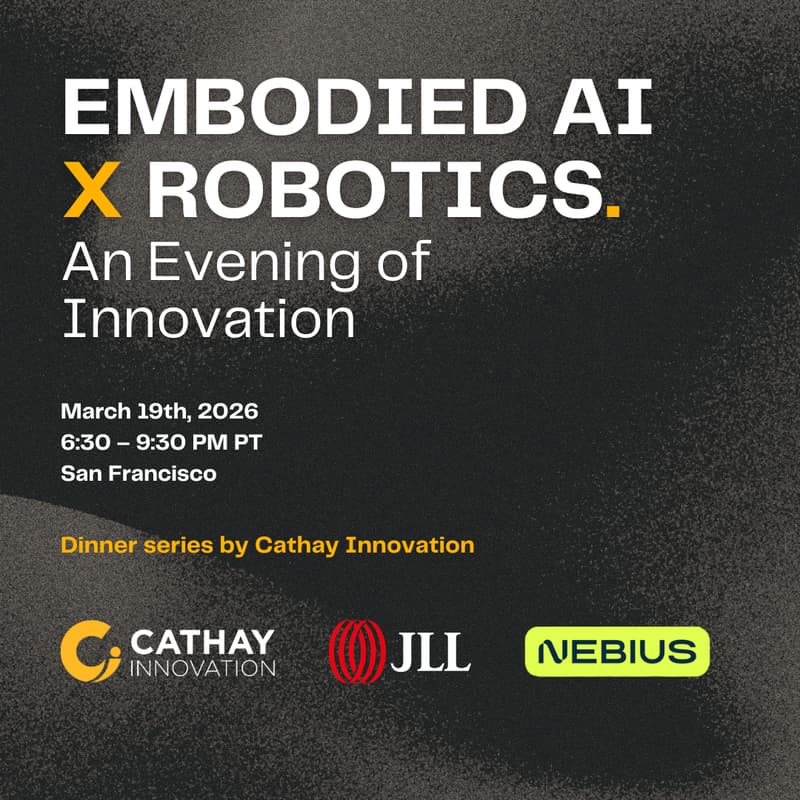 Cover Image for Embodied AI & Robotics — An Evening of Innovation