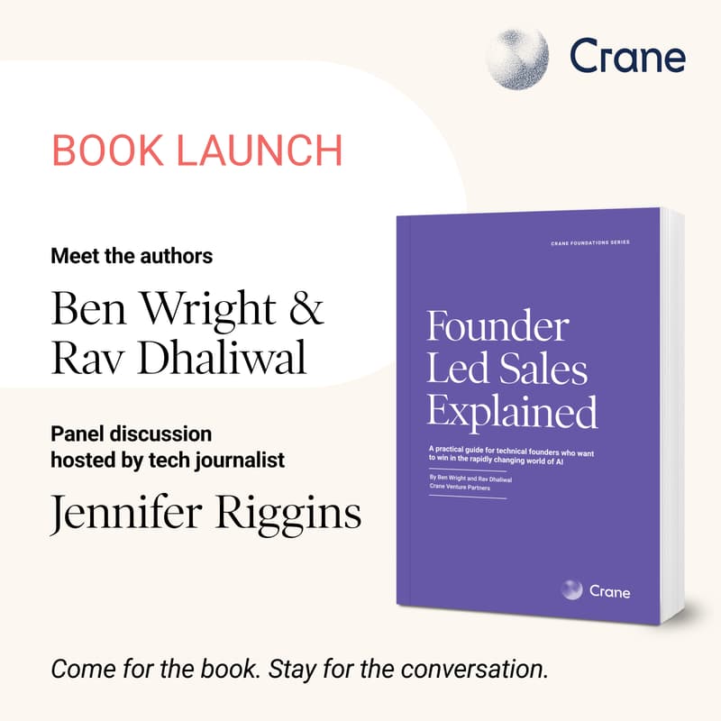 Cover Image for Book Launch! “Founder Led Sales Explained”
