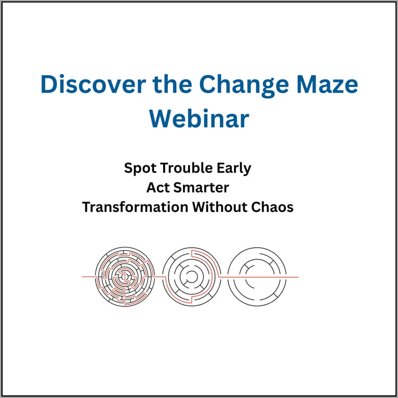 Cover Image for Webinar - Discover the Change Maze