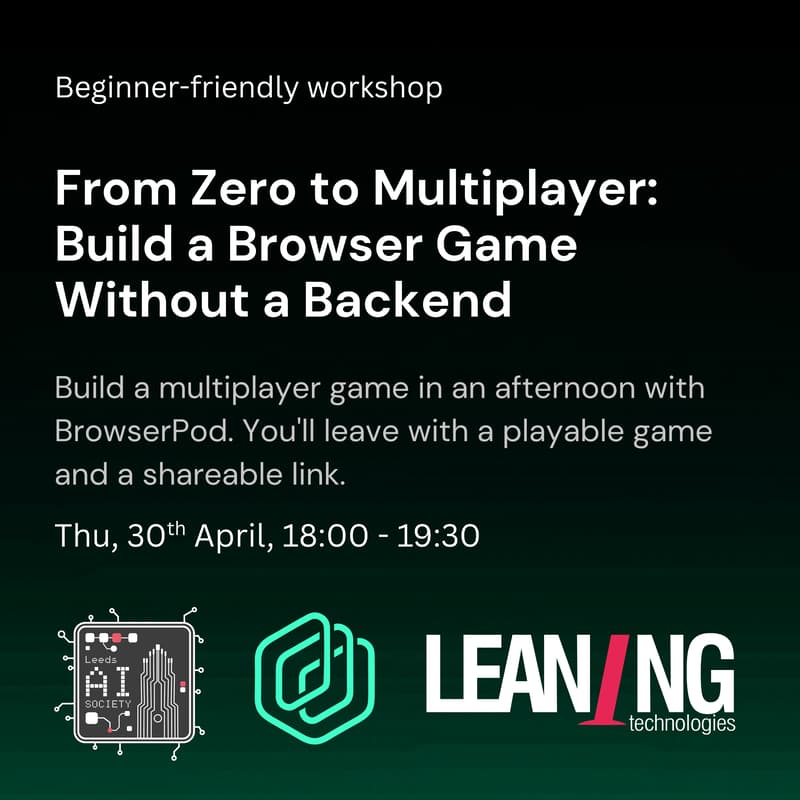 Cover Image for From Zero to Multiplayer: Build a Browser Game Without a Backend