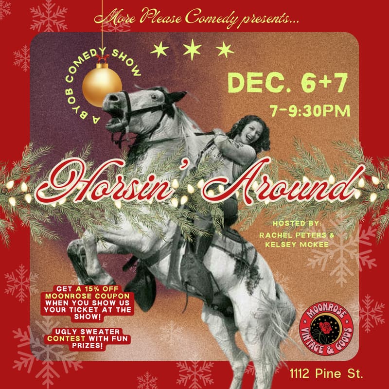 Cover Image for Comedy Show at MoonRose Vintage