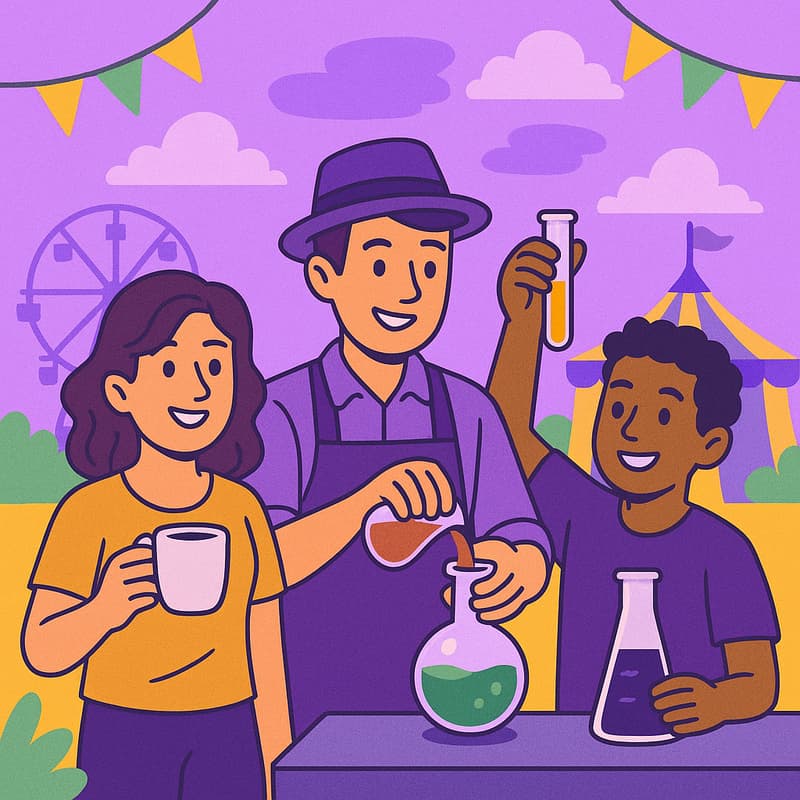 Gambar Sampul untuk 3K: Kopi, Kimia, Kafe