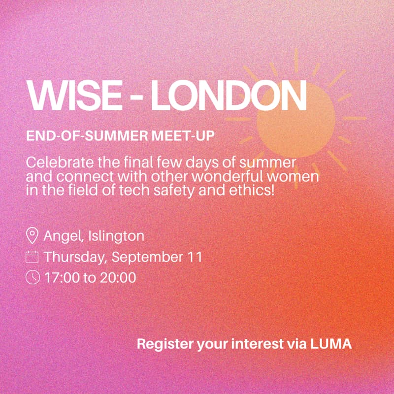 Cover Image for WISE - London Meetup