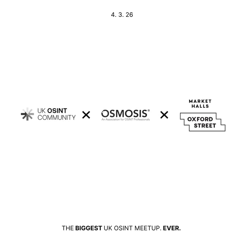 Cover Image for UK OSINT Community Meetup