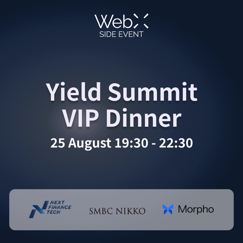 Cover Image for Yield Summit VIP Dinner