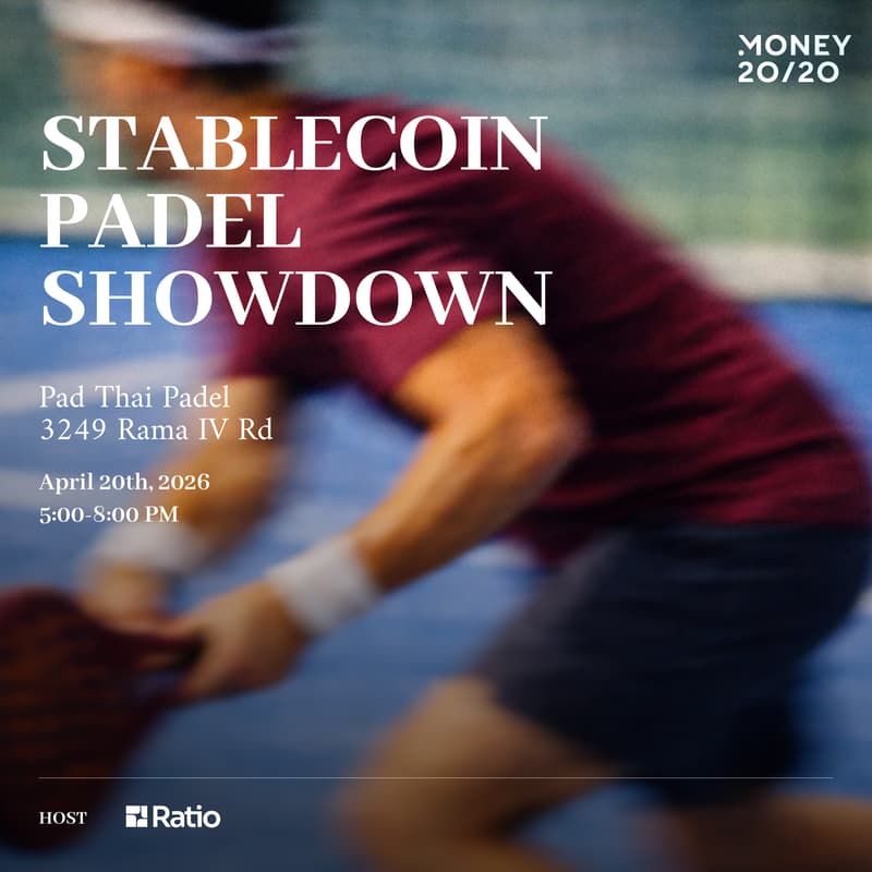 Cover Image for Stablecoin Padel Showdown @ Money 20/20