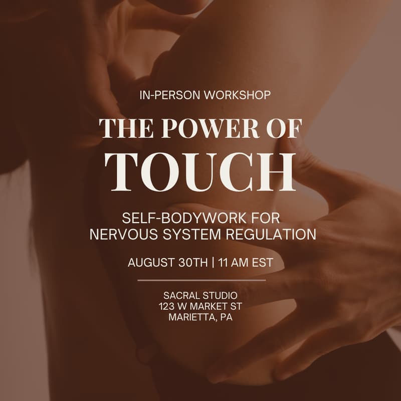 Cover Image for The Power of Touch: Self-Bodywork for Nervous System Regulation