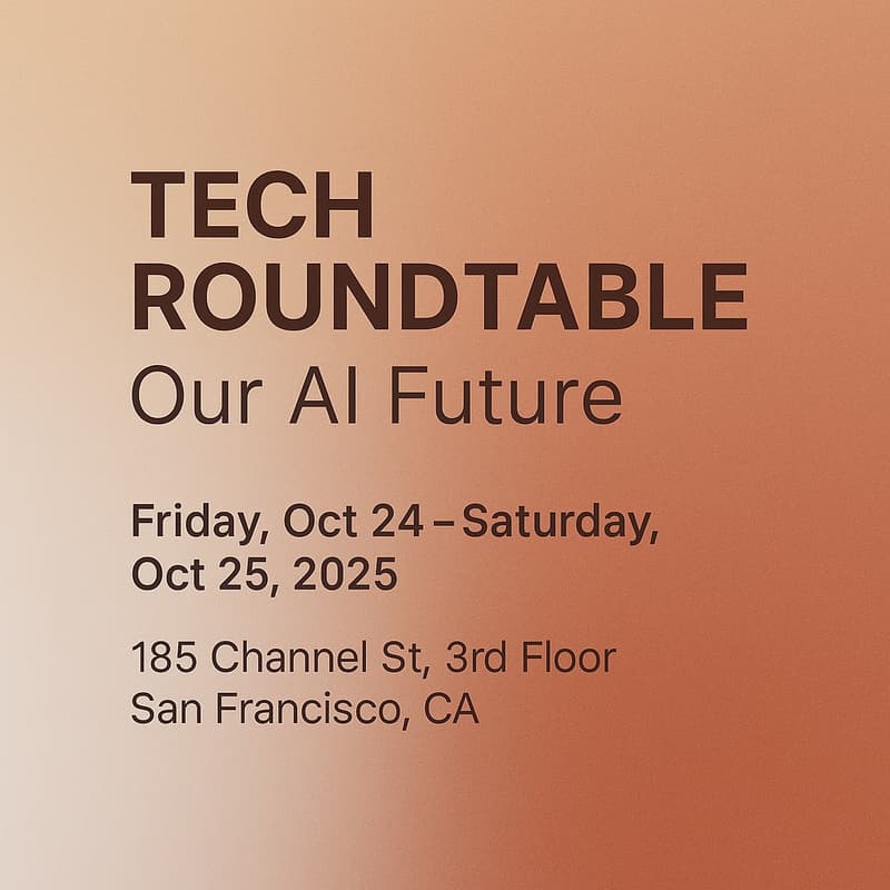 Cover Image for Tech Roundtable: Our AI Future
