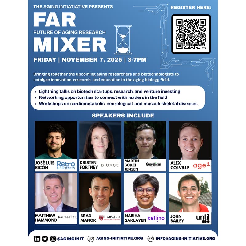 Cover Image for Future of Aging Research Mixer 2025